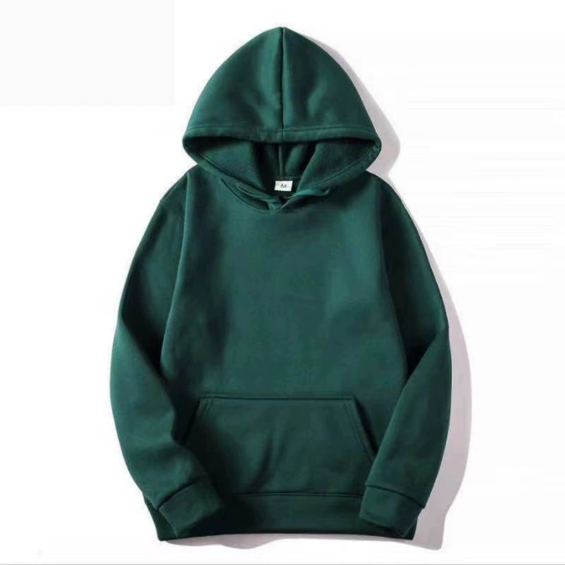 Fleece-lined and thickened fashionable hoodie