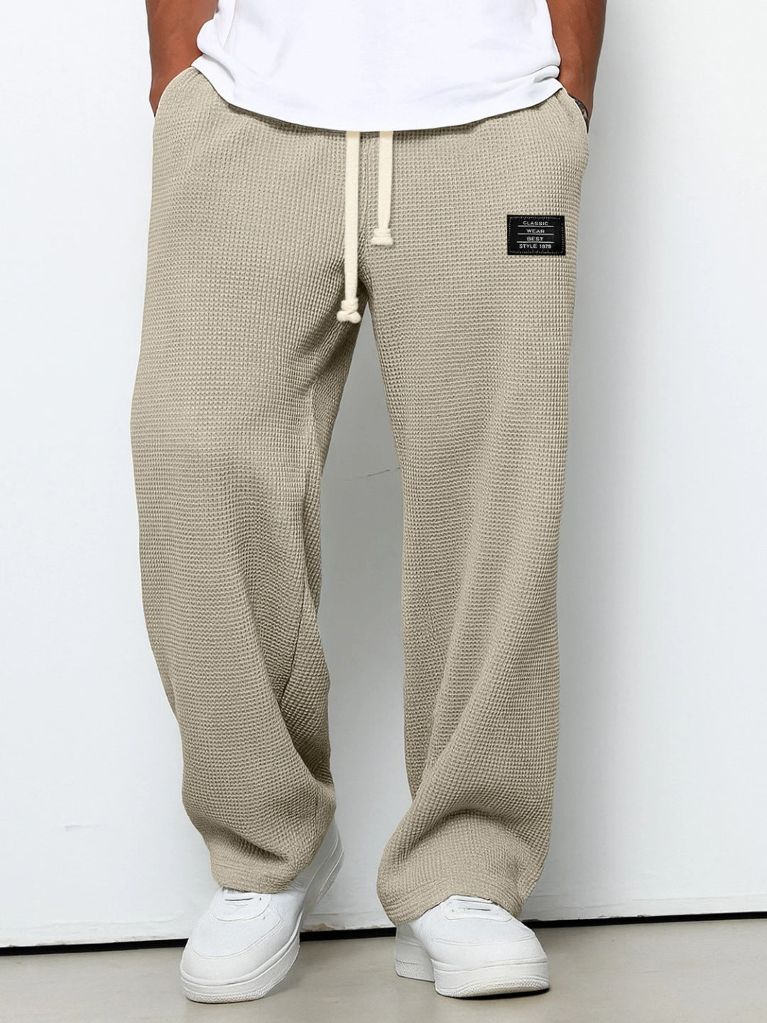 New Drawstring Elastic Casual Pants