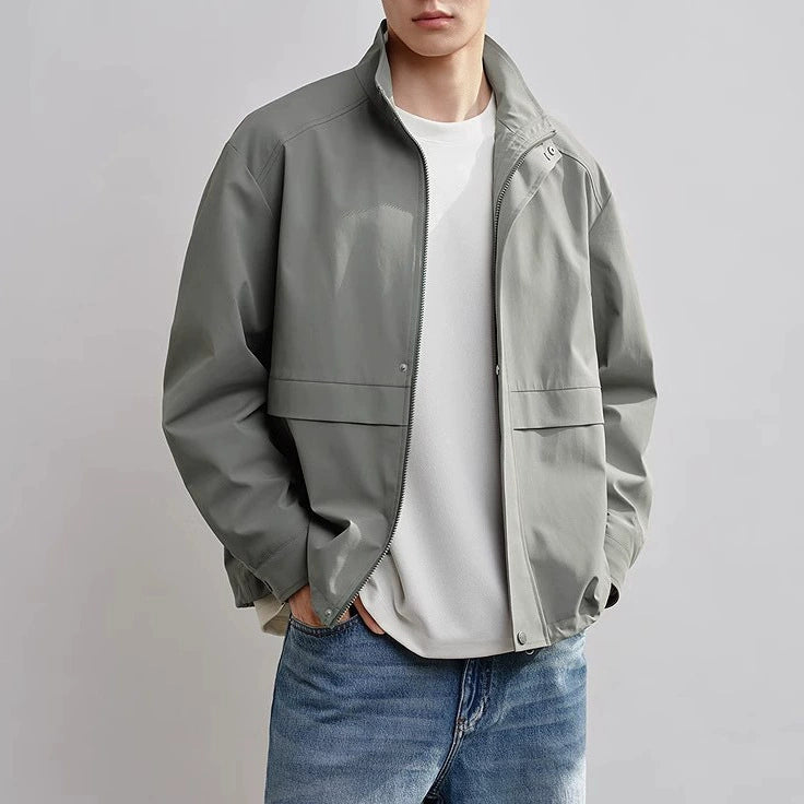 New patchwork loose-fitting men's jacket