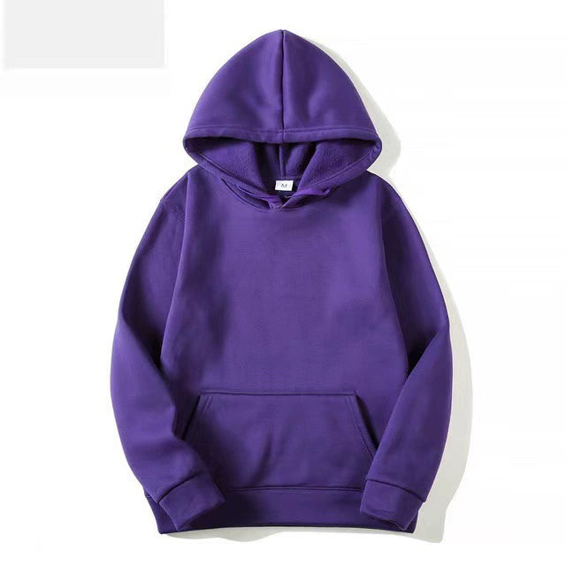 Fleece-lined and thickened fashionable hoodie