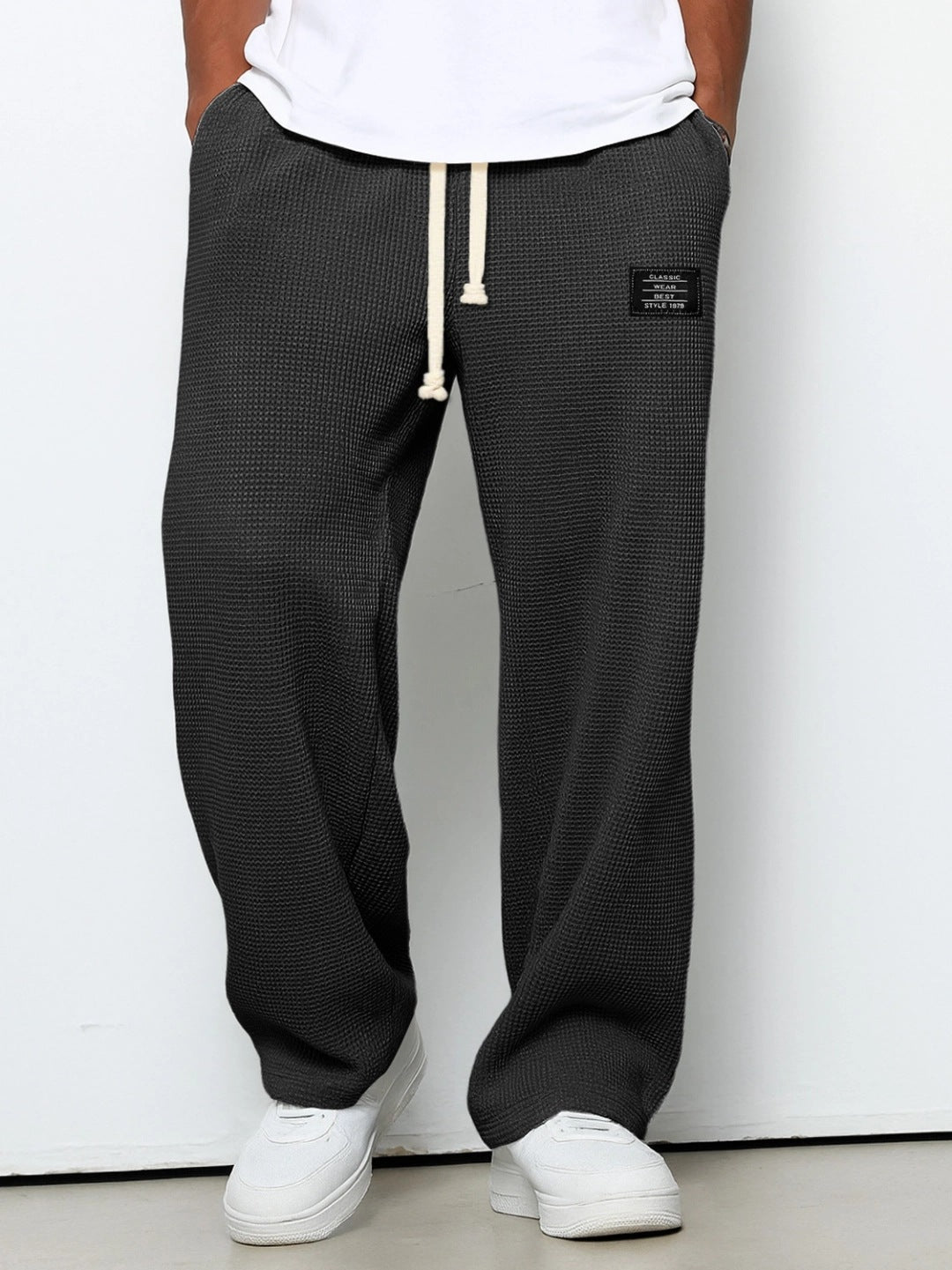 New Drawstring Elastic Casual Pants